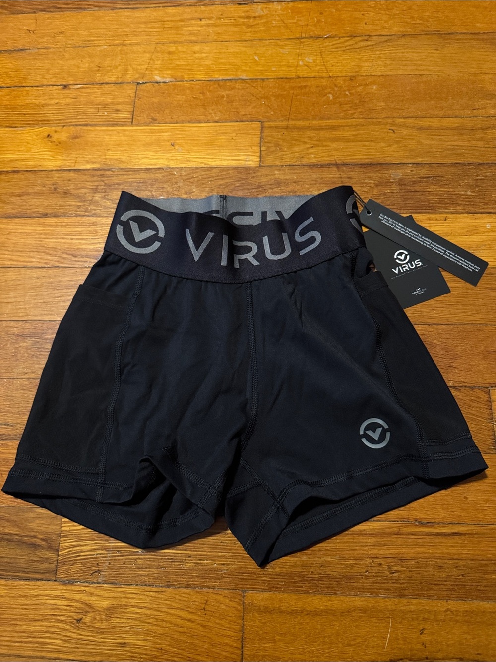 Virus Black Vanity Shorts